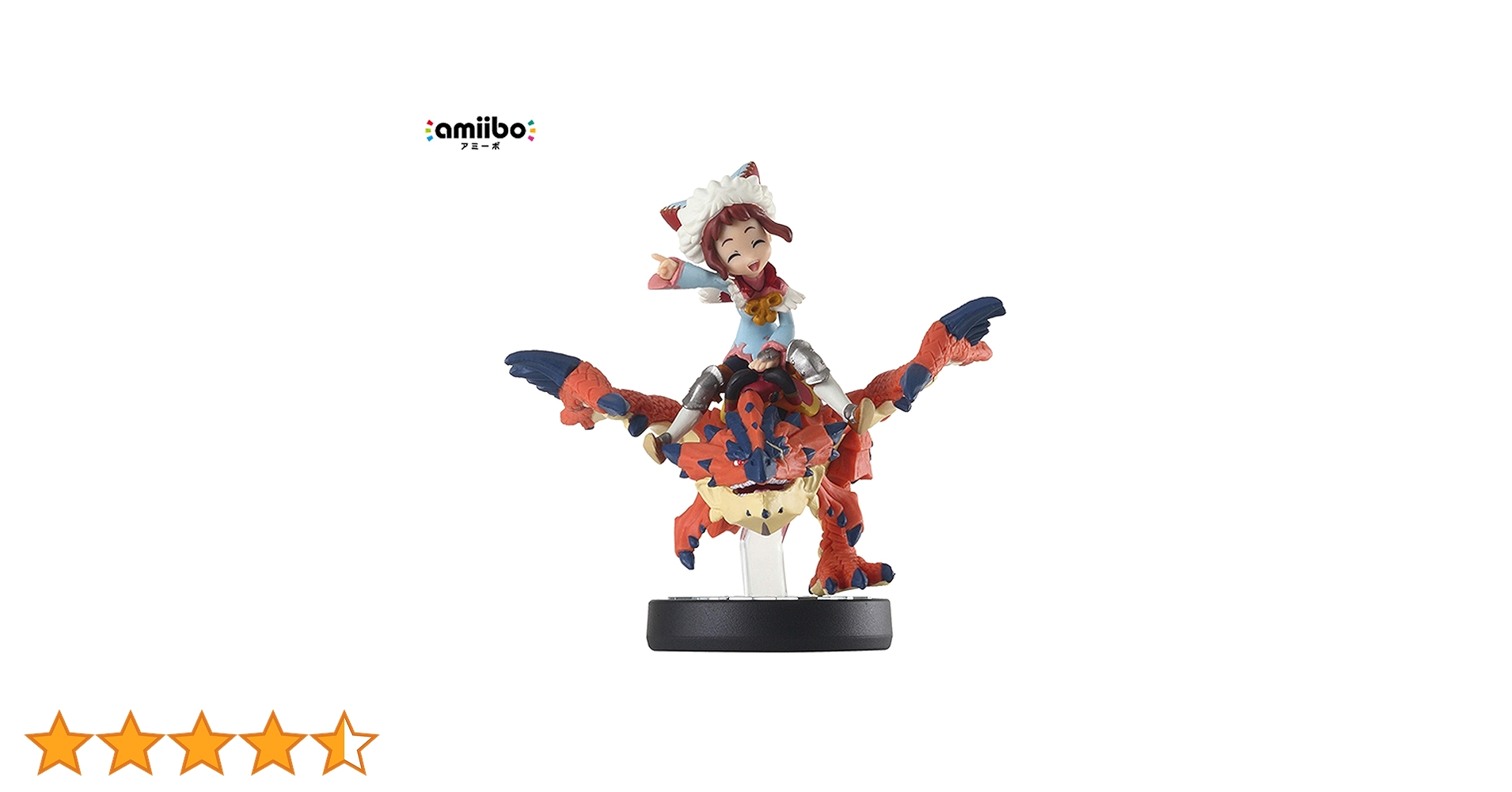 amiibo 隻眼のリオレウス＆ライダー(女の子) モンスターハンター amiibo 隻眼のリオレウス&ライダー(女の子) モンスターハンター